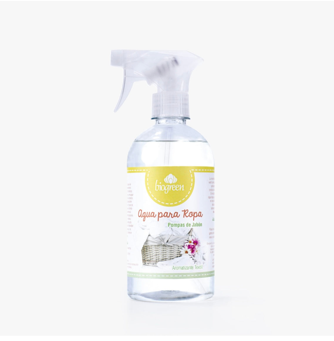 Aromatizante Textil Biogreen POMPAS DE JABON  500ml