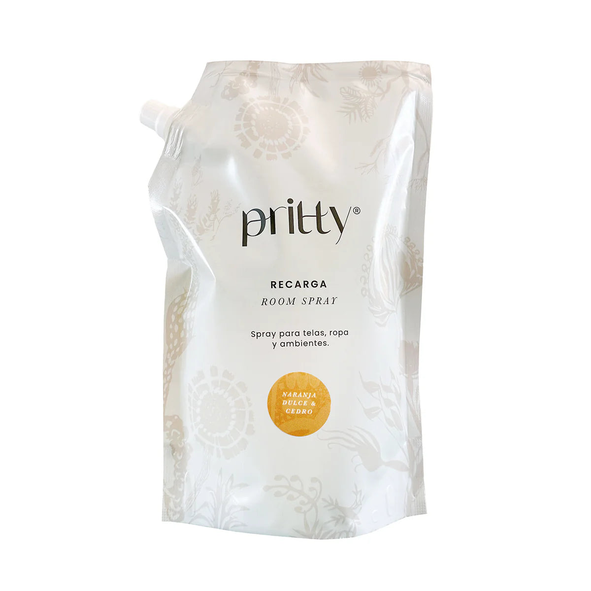 Pritty
Recarga Room Spray Naranja Dulce & Cedro 1000 ml