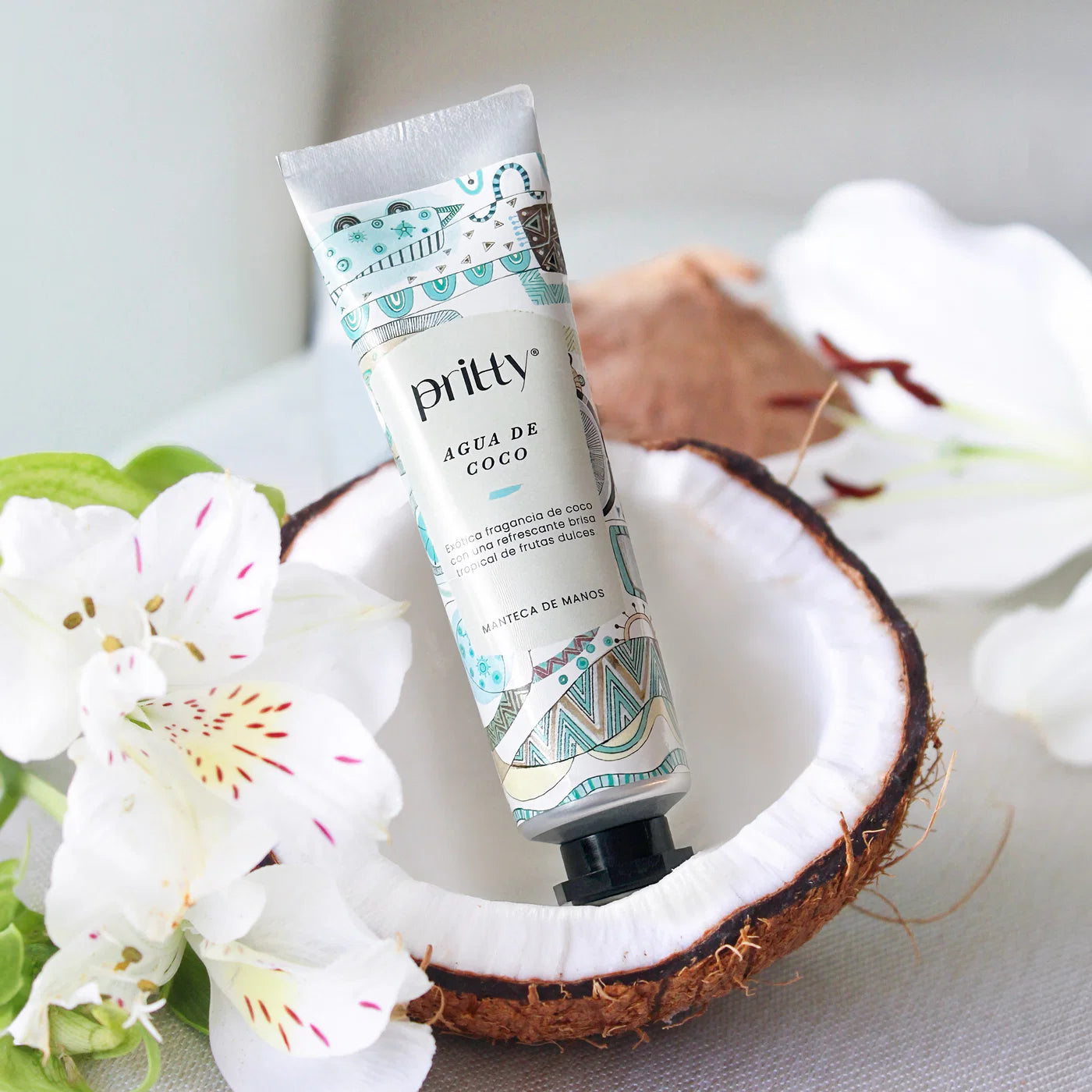 Manteca de Manos Pritty Agua de Coco 50 ml