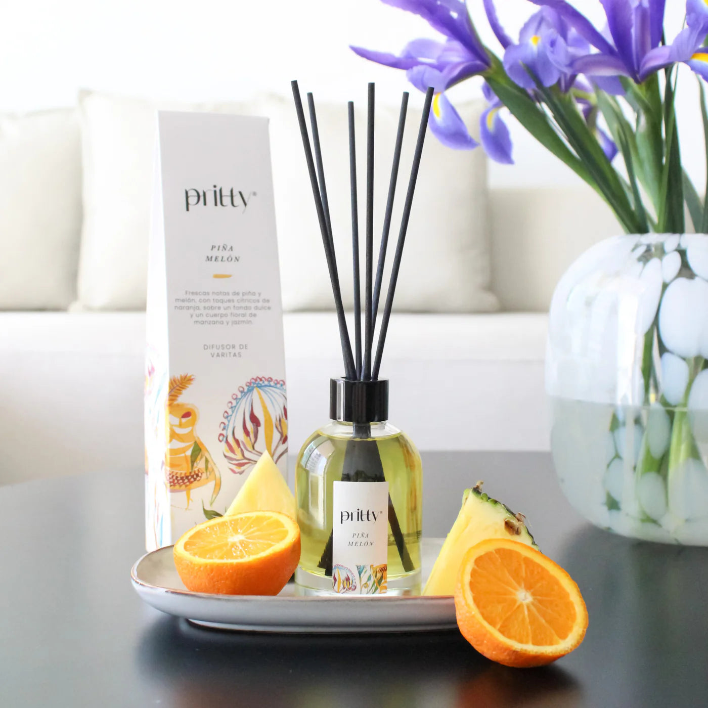 Difusor Varitas Pritty  Piña & Melon 130 ml