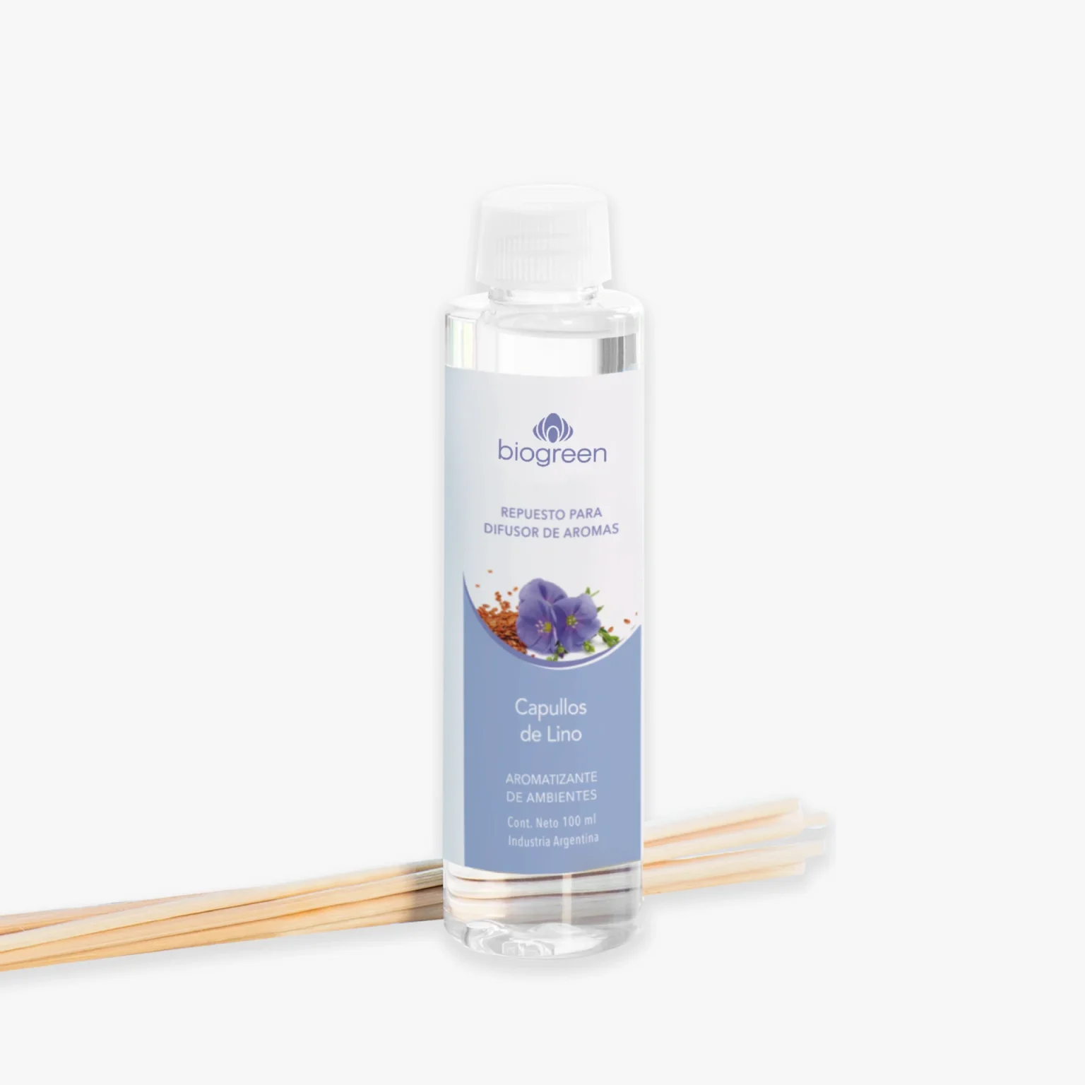 Difusores de Aromas
Repuesto Difusor Biogreen Capullos de Lino100 ml